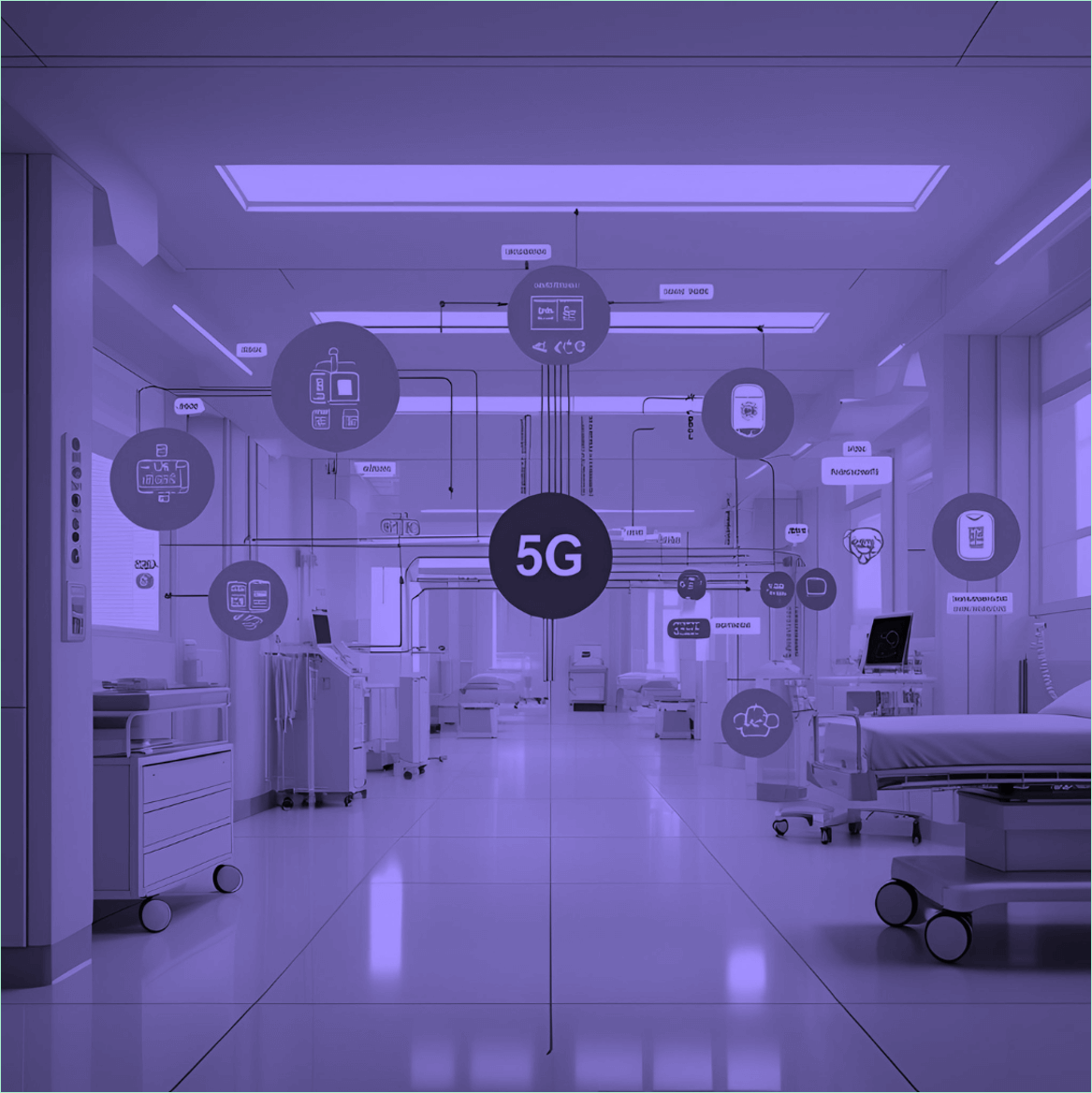 Private network for healthcare applications